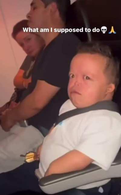 Little dude got EXTRA rizz