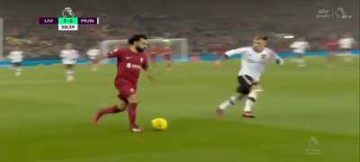 Salah owned that overrated Argentinian defender.