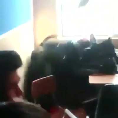 When a student reminds teacher of the homework