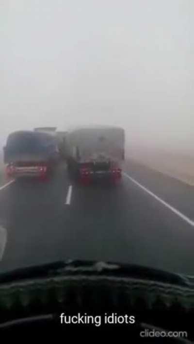 seems a bit foggy out there