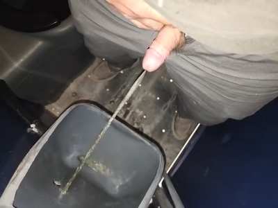 Fuck I love pissing in porta potties.