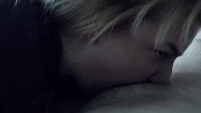 Working for my daily throatpie