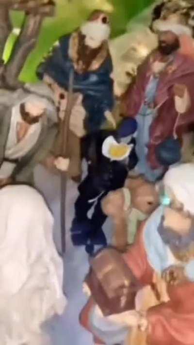 josuke is camping jesus