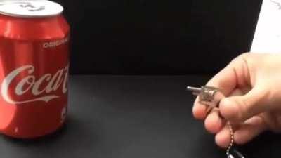 Keychain gun that fires