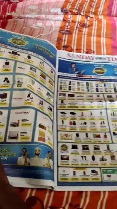 I didn't pay for the ads