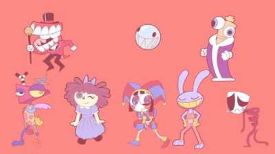 The amazing digital circus walking