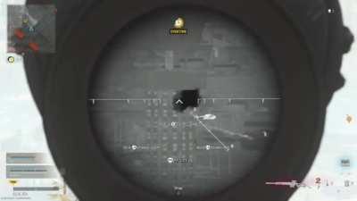 Long distance double kill with one bullet.