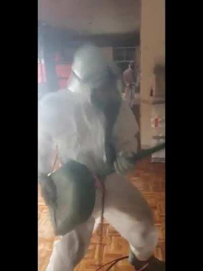 Someone get this guy some compensation