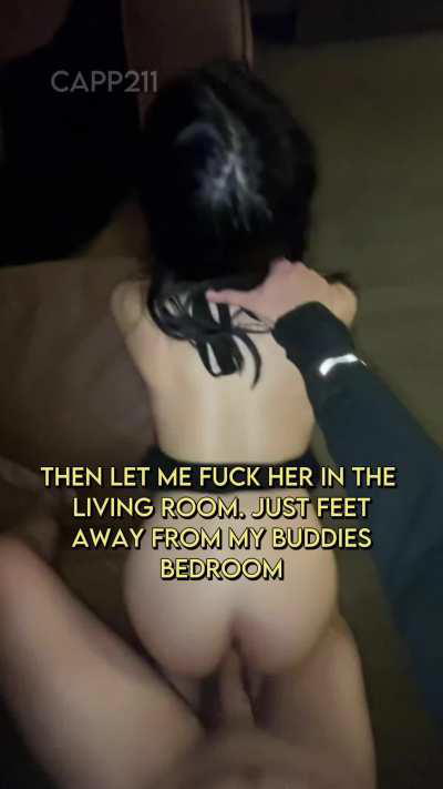 Some fun after a night out with friends