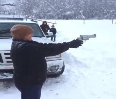 Grandma With Gun