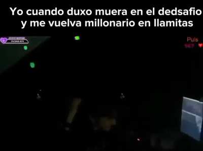 ojalá y pase, siempre apostando a que muere 😈