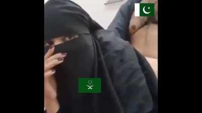 Pakistani Worker and Saudi Housewife