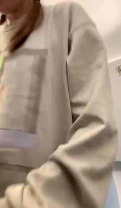 Adorable Riley in the plane bath