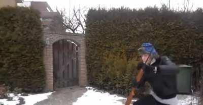 WCGW Forgetting this isn't Call of Duty