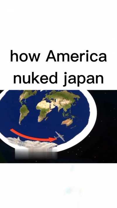 My theory on AMERICA🦅🦅🇳🇿🇳🇿 nuking japan