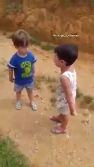 Two brazilian kids argue about the proper animal definition: 