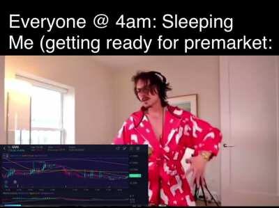 Who’s up for premarket with me??