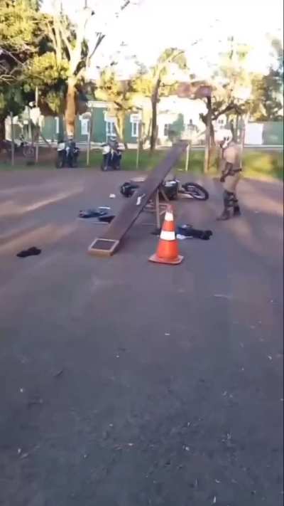 Police training in Brazil