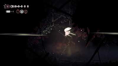 bug that allows hornet to perform a pseudo-double jump