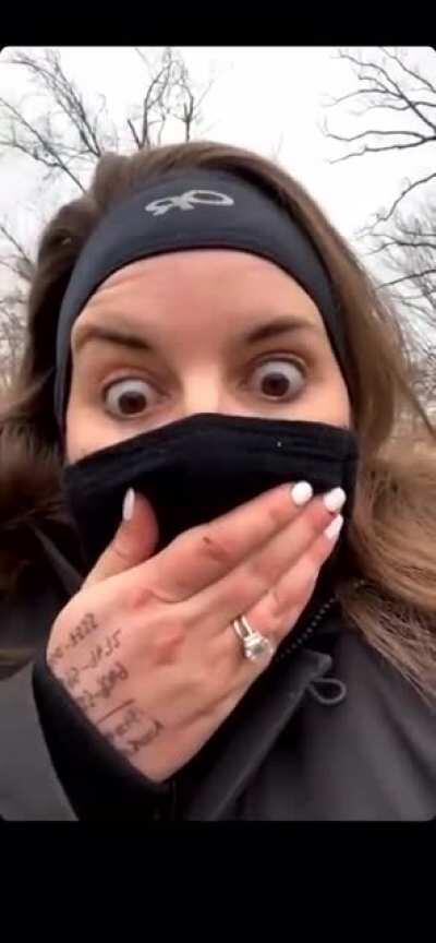 Republican Congresswoman, Mary Miller, casually saying 