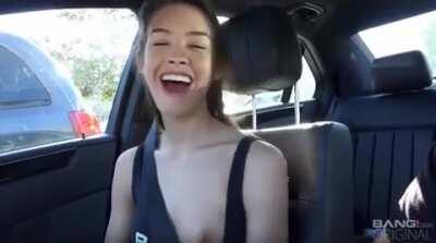 Charity Crawford Titties Reveal In Public GIF