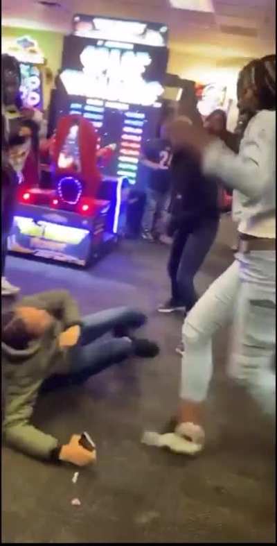 Brawl at Chuck E. Cheese