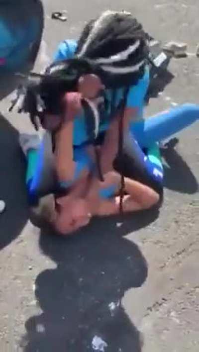 Girl fight domination - One sided beatdown