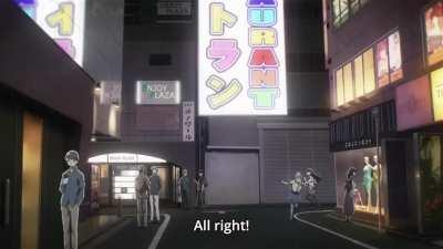 Running around the Red light District Tokyo [A Place Further Than the Universe]