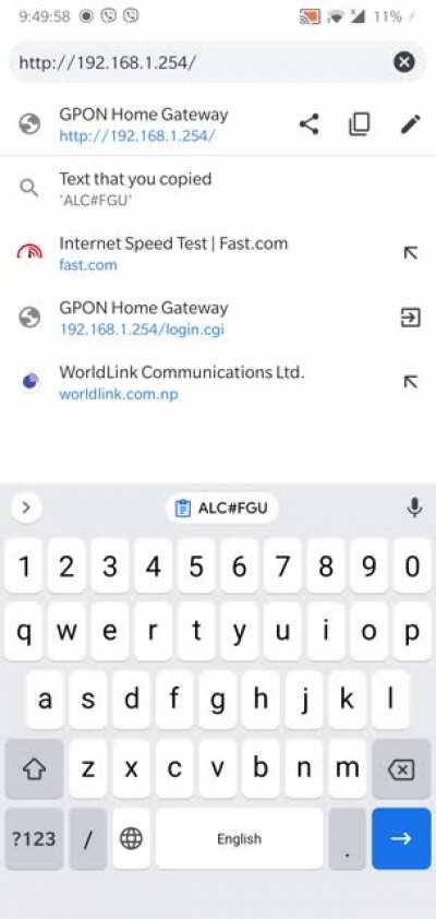 I got this far of Worldlink, router login, don't know the login credentials of this site, if anyone know please help me..