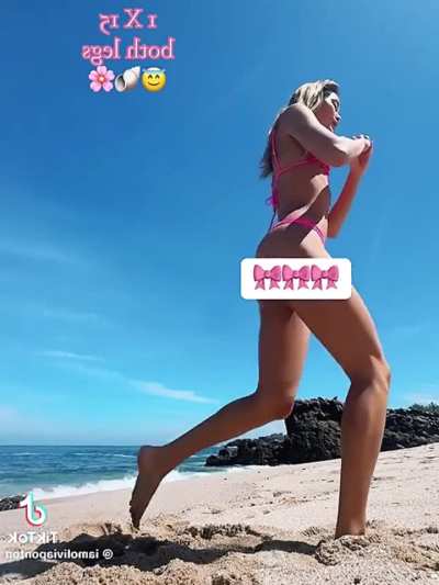 Bikini beach workout