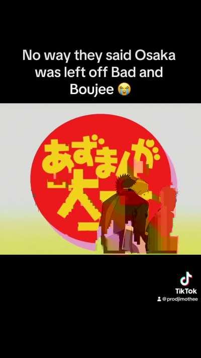 Azumanga x Bad and Boujee