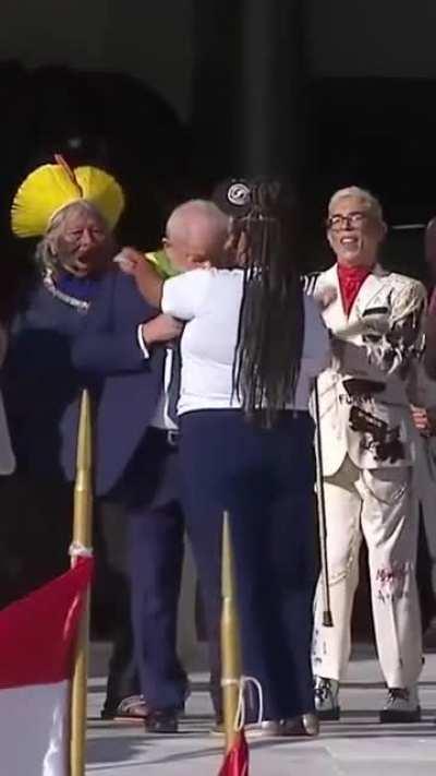 A passagem da faixa presidencial