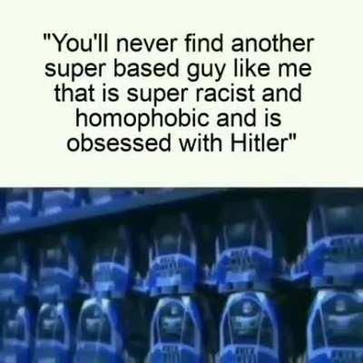 Yeah I like dark humor *racism