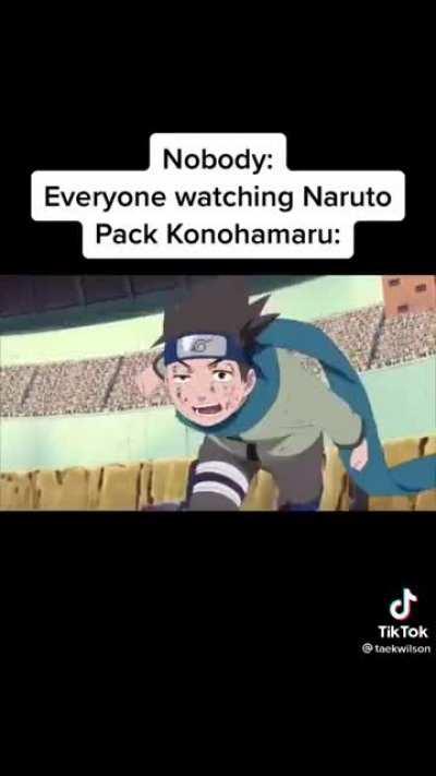 Naruto was visualizing the third hokage