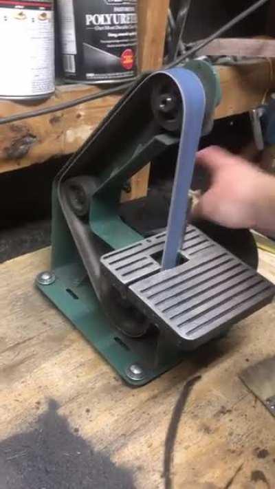 My sanding belt people need me