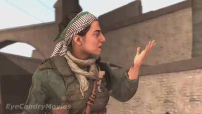 Islamophobic attack on a hijabi girl while she's praying