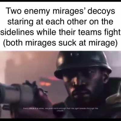 When the devs been ignoring us mirage mains smh 😔