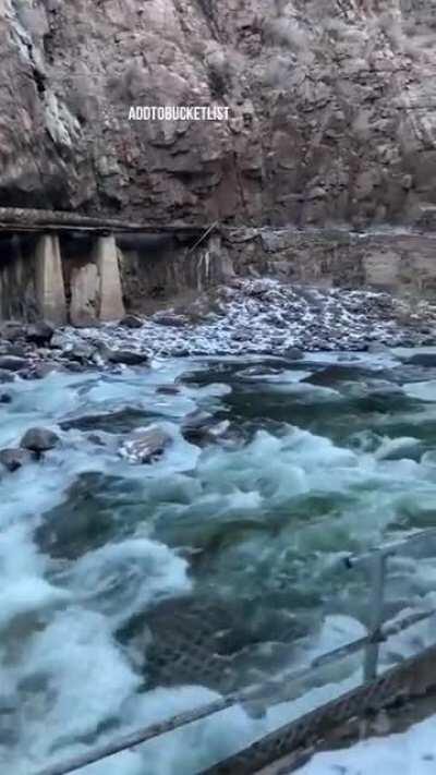 The Royal Gorge Route Railroad In Colorado!