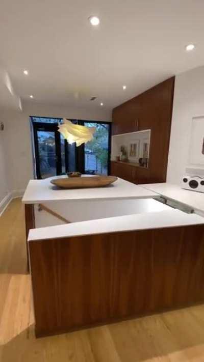 Secret kitchen counter top