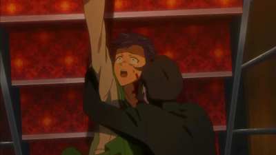 High School of the Dead (2010): two Japanese school girls eaten