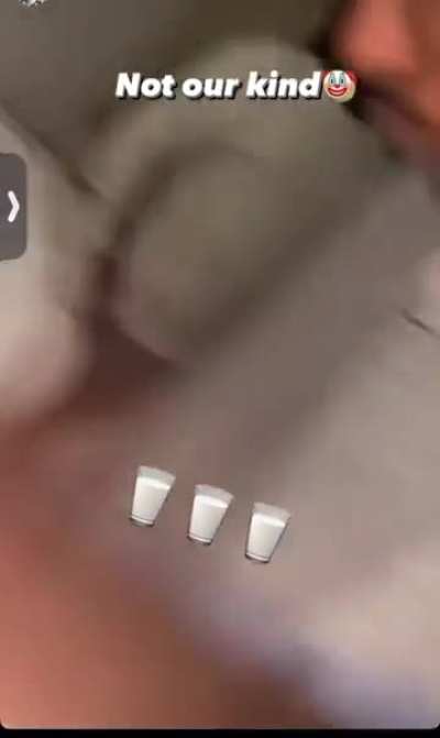 Von(OTM) getting pressed by crip niggas up the road