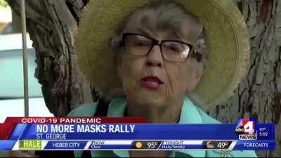 Utah anti-mask rally