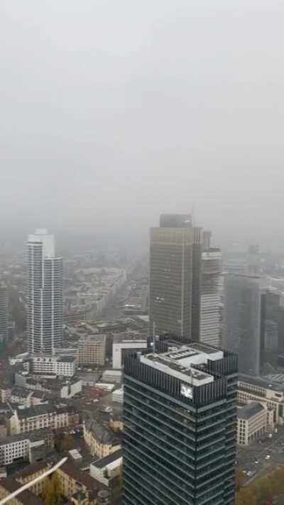 Frankfurt, aufgenommen vom Dach der BZ Bank (oc)