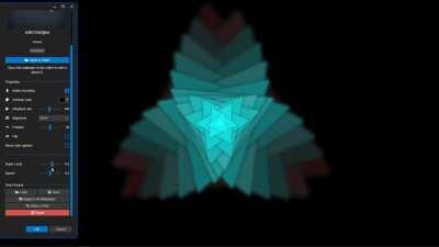 Trippy Triangles Audio Responsive - Based on a Request - 1080p