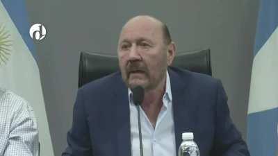 Gildo Insfrán hablando en tercera persona de si mismo