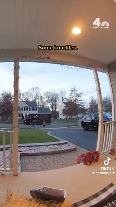 A UPS Driver’s heartwarming interaction with this little boy 👦🏻👦🏻
