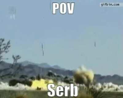 Is another normal day in serbia, NATO do nothing!