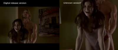 Does anyone know where the version on the right is from? (Alexandra Daddario)