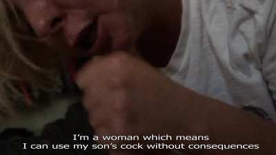 Blonde Mom has no morals