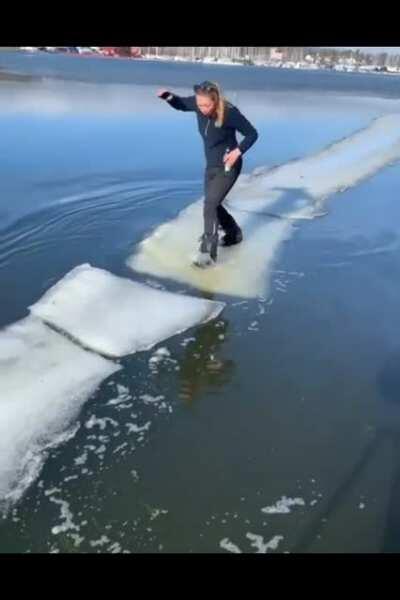 HMC while I walk on water